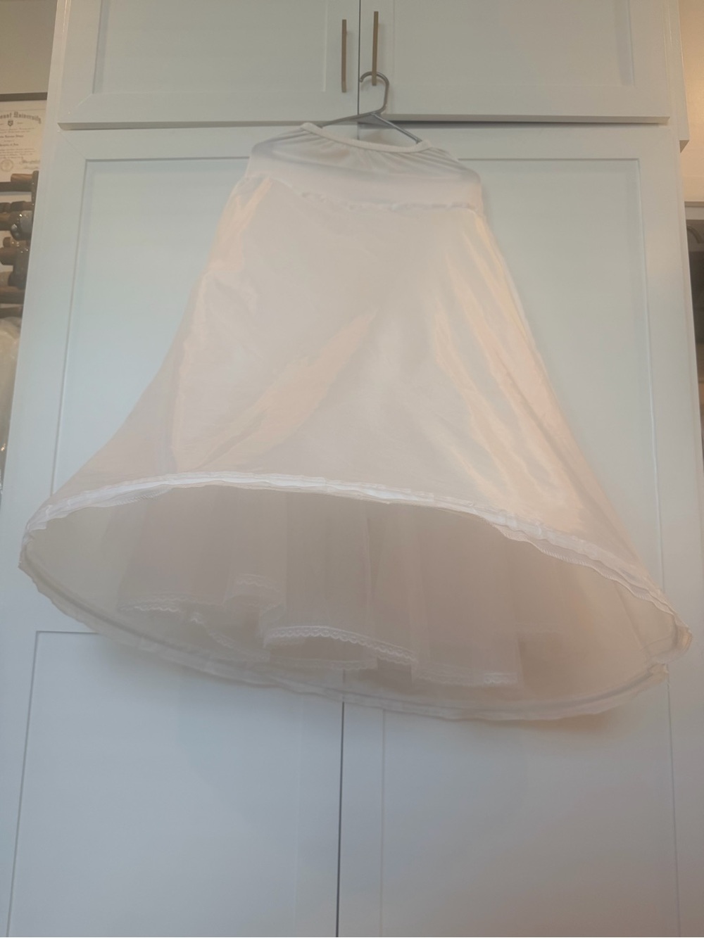 Bridal Hoop Skirt Wedding Dress Petticoat Crinoline White